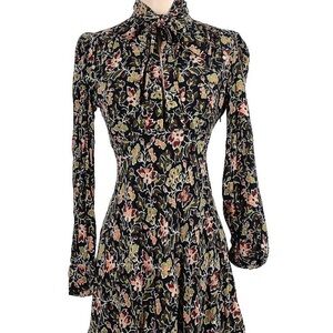 Zara, XS, casual neck tie dress